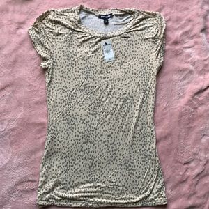 Express leopard print shirt